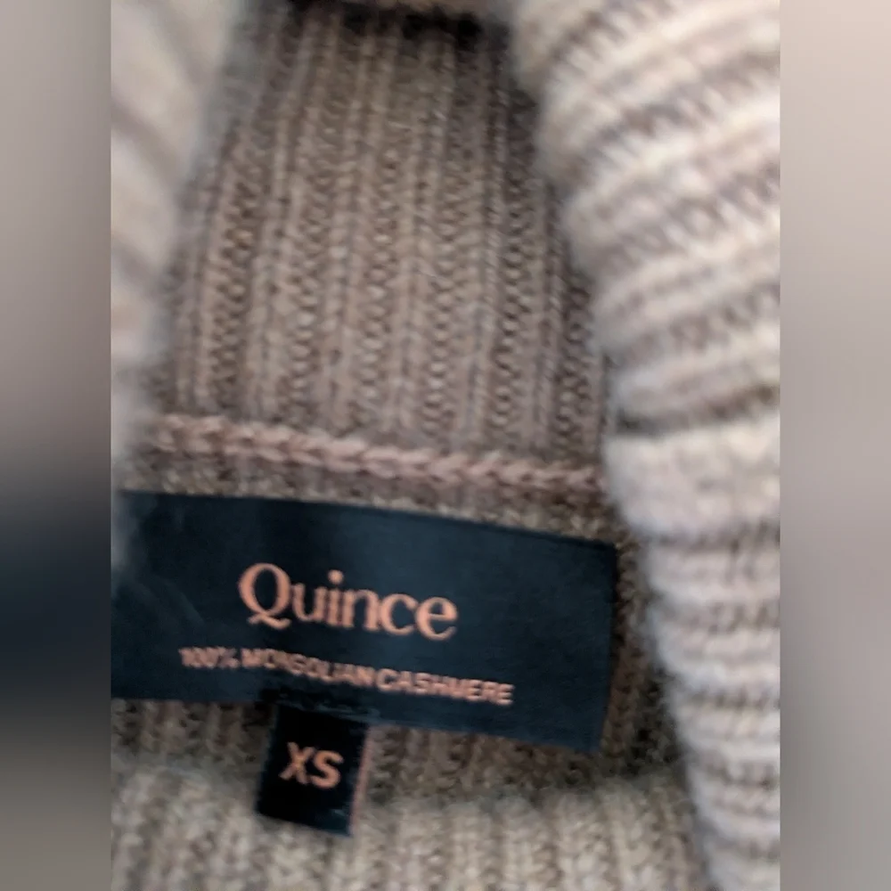 Quince Cashmere Turtleneck XS